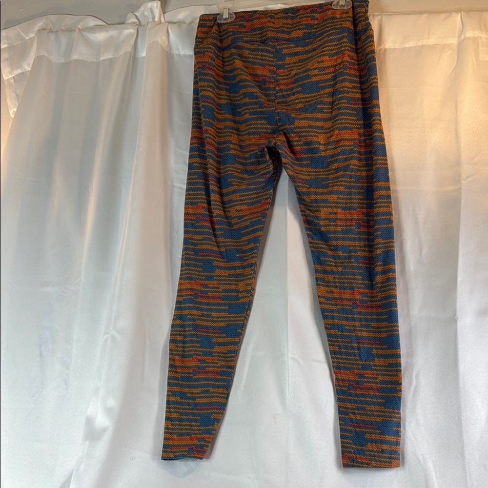 Multicolor Knit Patterned Pants - Picture 4 of 6